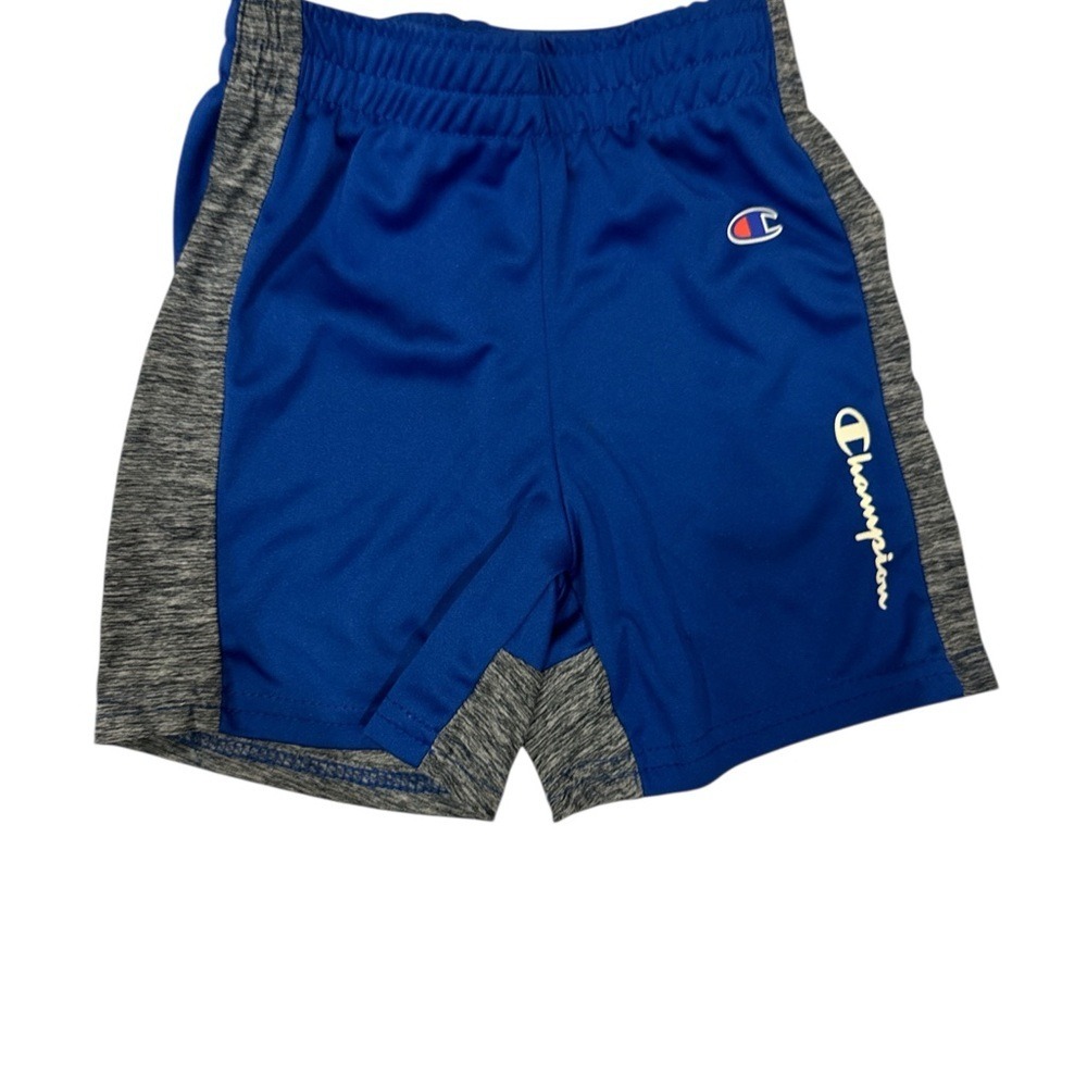 Champion Kids Blue and Gray Performance Shorts